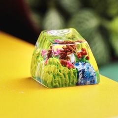 Pokemon - Sandslash Artisan Keycap Breakwooden 3