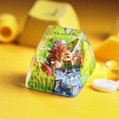 Pokemon - Sandslash Artisan Keycap Breakwooden 3