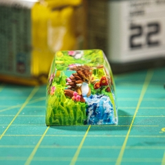 Pokemon - Sandslash Artisan Keycap Breakwooden 4