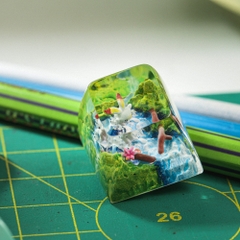 Pokemon - Scorbunny Artisan Keycap Breakwooden