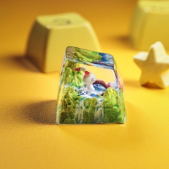 Pokemon - Scorbunny Artisan Keycap Breakwooden 3