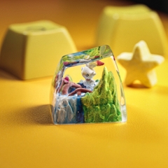 Pokemon - Scorbunny Artisan Keycap Breakwooden 3