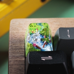 Pokemon - Scorbunny Artisan Keycap Breakwooden 4