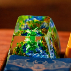 Pokemon - Scyther Artisan Keycap Breakwooden 2