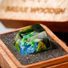 Pokemon - Scyther Artisan Keycap Breakwooden 2
