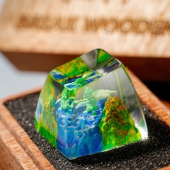 Pokemon - Scyther Artisan Keycap Breakwooden 2