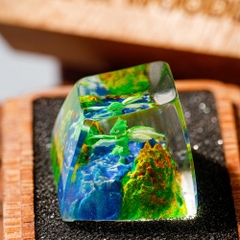Pokemon - Scyther Artisan Keycap Breakwooden 2