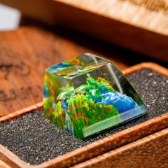 Pokemon - Scyther Artisan Keycap Breakwooden 2