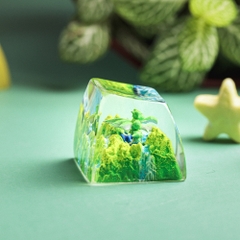 Pokemon - Scyther Artisan Keycap Breakwooden 3