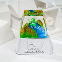 Pokemon - Scyther Artisan Keycap Breakwooden 5