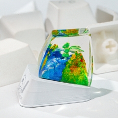 Pokemon - Scyther Artisan Keycap Breakwooden 5