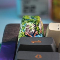 Pokemon - Shaymin Artisan Keycap Breakwooden 4