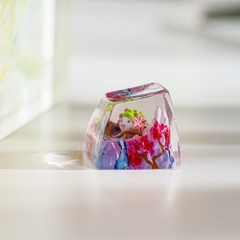 Pokemon - Shaymin Artisan Keycap Breakwooden 5