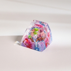 Pokemon - Shaymin Artisan Keycap Breakwooden 5