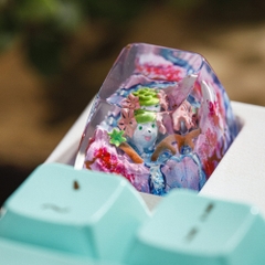 Pokemon - Shaymin Artisan Keycap Breakwooden 5