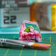 Pokemon - Shaymin Artisan Keycap Breakwooden 6