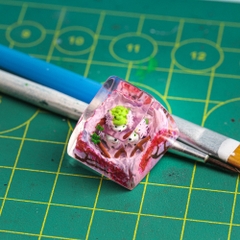 Pokemon - Shaymin Artisan Keycap Breakwooden 6