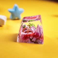 Pokemon - Shaymin Artisan Keycap Breakwooden 8