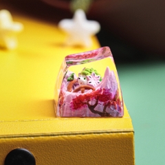 Pokemon - Shaymin Artisan Keycap Breakwooden 8