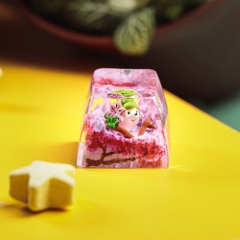 Pokemon - Shaymin Artisan Keycap Breakwooden 8