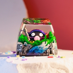 Pokemon - Shellder Artisan Keycap Breakwooden