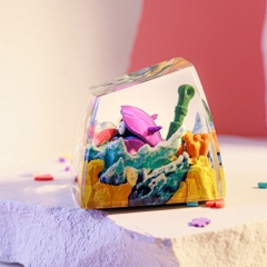 Pokemon - Shellder Artisan Keycap Breakwooden