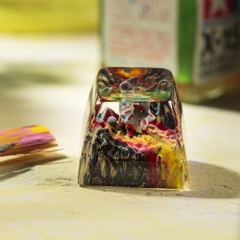 Pokemon - Shinny Arcanine Artisan Keycap Breakwooden