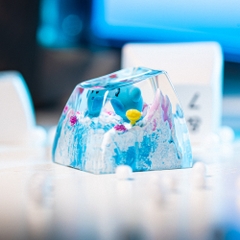 Pokemon - Shinny Kirby Artisan Keycap Breakwooden