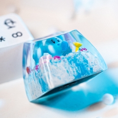 Pokemon - Shinny Kirby Artisan Keycap Breakwooden