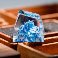 Pokemon - Shiny Ninetales Artisan Keycap Breakwooden