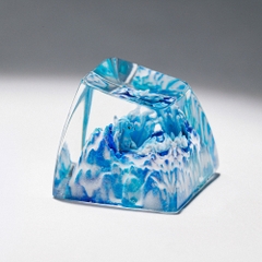 Pokemon - Shiny Ninetales Artisan Keycap Breakwooden 2