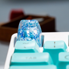 Pokemon - Shiny Ninetales Artisan Keycap Breakwooden 2