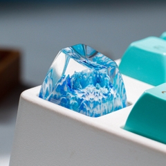 Pokemon - Shiny Ninetales Artisan Keycap Breakwooden 2