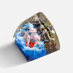 Pokemon - Slowbro Artisan Keycap Breakwooden