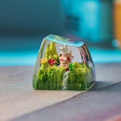 Pokemon - Slowking Artisan Keycap Breakwooden