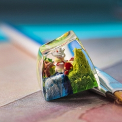 Pokemon - Slowking Artisan Keycap Breakwooden