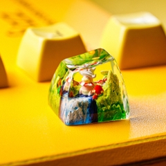 Pokemon - Slowking Artisan Keycap Breakwooden 3