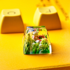 Pokemon - Slowking Artisan Keycap Breakwooden 3