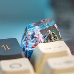 Pokemon - Slowpoke Artisan Keycap Breakwooden