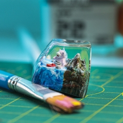 Pokemon - Slowpoke Artisan Keycap Breakwooden 2