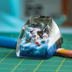 Pokemon - Slowpoke Artisan Keycap Breakwooden 2