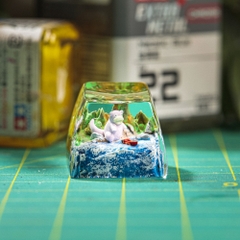 Pokemon - Slowpoke Artisan Keycap Breakwooden 3