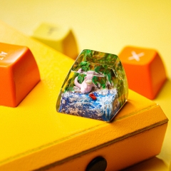 Pokemon - Slowpoke Artisan Keycap Breakwooden 5