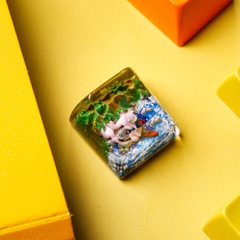 Pokemon - Slowpoke Artisan Keycap Breakwooden 5