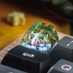 Pokemon - Slowpoke Artisan Keycap Breakwooden 5