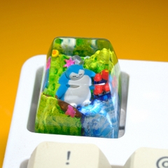 Pokemon - Snolax Artisan Keycap Breakwooden