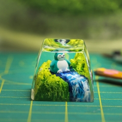 Pokemon - Snolax Artisan Keycap Breakwooden 2