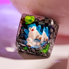 Pokemon - Snolax Artisan Keycap Breakwooden 5