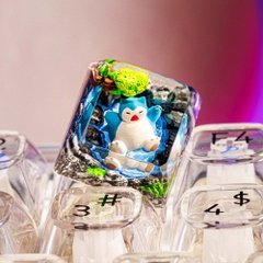 Pokemon - Snolax Artisan Keycap Breakwooden 6