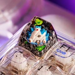 Pokemon - Snolax Artisan Keycap Breakwooden 6